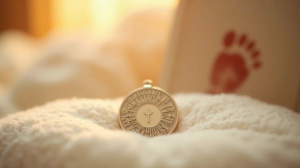Médailles de baptême : un choix significatif pour célébrer cette étape